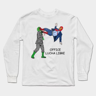 OFFICE LUCHA LIBRE Long Sleeve T-Shirt